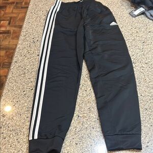 Adidas Kids Black Track Pants